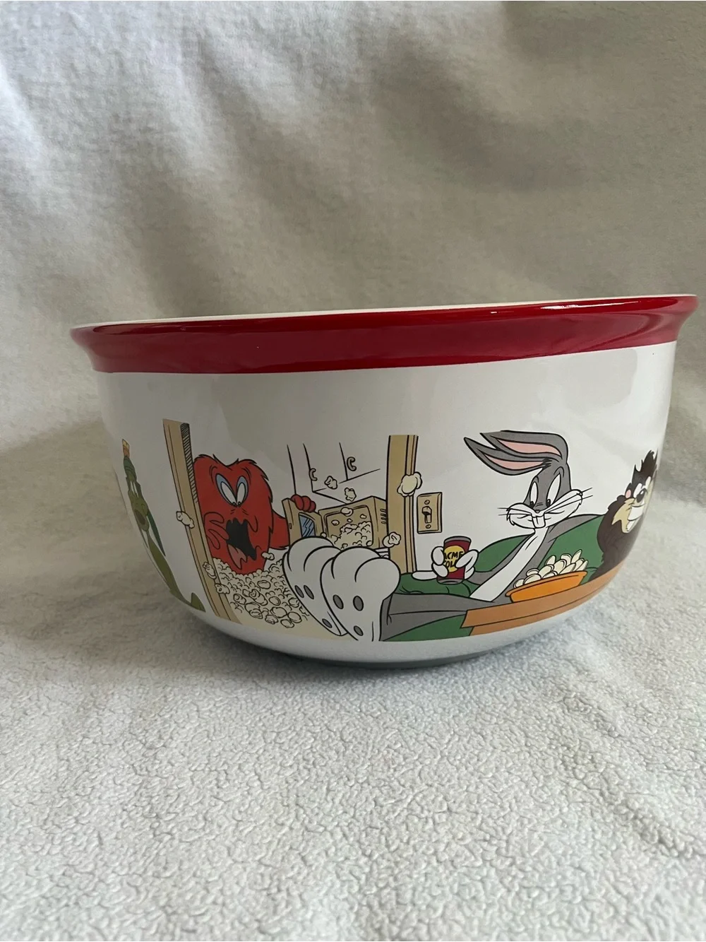 VTG  Looney Tunes Popcorn Bowl NIB